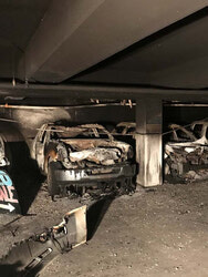 In late 2018 an explosion caused significant structural damage and widespread soot, char, and ash contamination throughout the parkade and adjoining building.